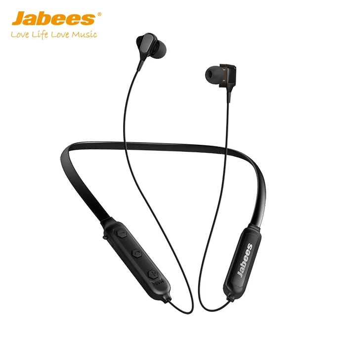

Bluetooth Wireless Headset Neckband Headphones With Earbuds
