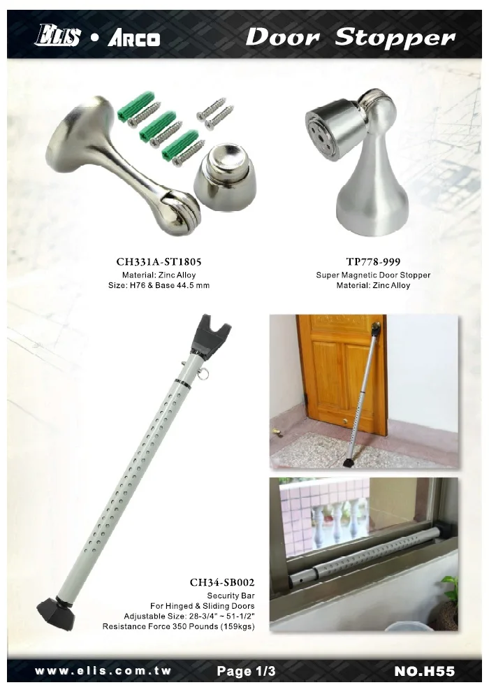 Zinc Alloy Door Stopper View Enamelled Door Stopper Elis Or Arco