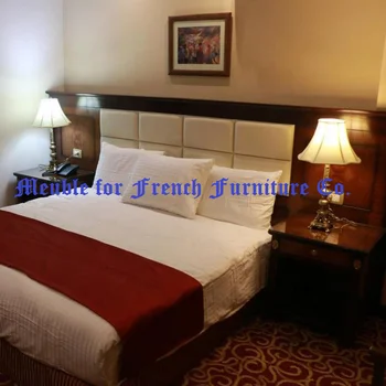 Dark Brown Hotel Double Bed Buy Hotel Furniture Egyptian Hotel Bedroom Product On Alibaba Com