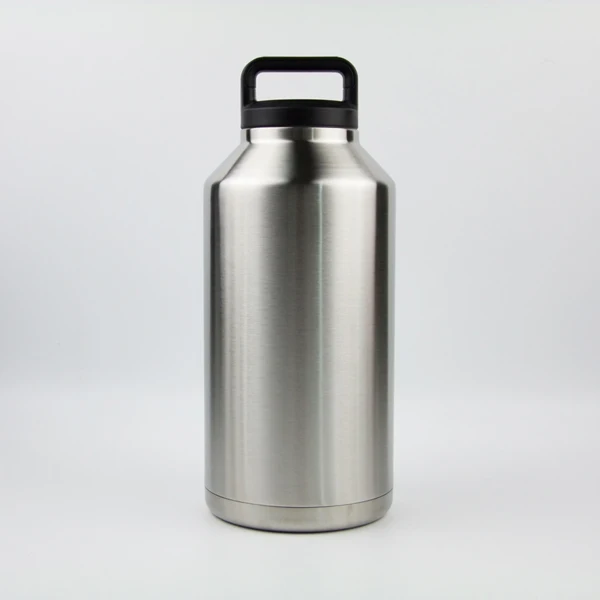 

64 oz China thermos stainless steel beer growler insulated water bottle