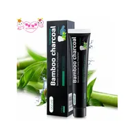 

Natural activated carbon toothpaste to stain bright whitening clean oral bamboo charcoal toothpaste