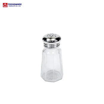 glass salt & pepper shakers