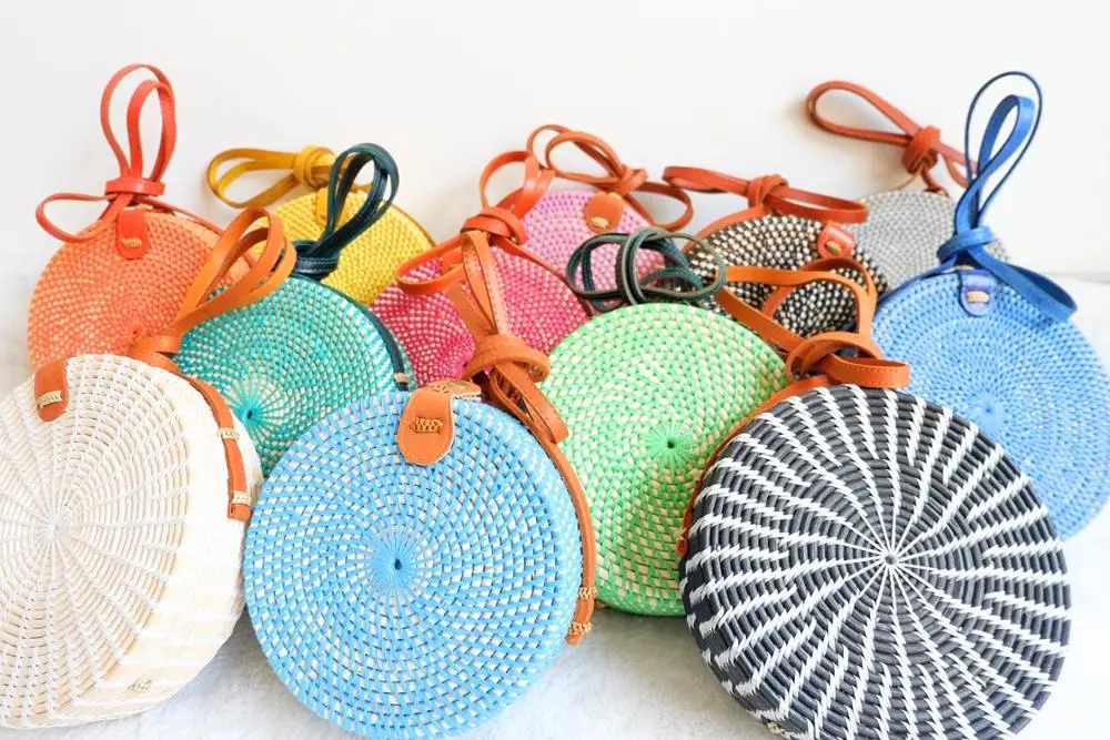Summer Cool Colorful Round Sling Bag | Creative Dukaan
