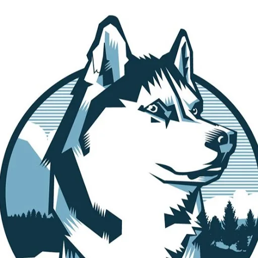 Husky логотип. Сибирский хаски вектор. Хаски иконка. Знак хаски. Хаски курилка