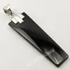 925 Solid Silver CABOCHON BLACK ONYX Pendant 1.9" 4.0 Grams BIRTHDAY PRESENT Latest Designs Woman Jewelry Manufacturing