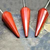 Red Jasper Faceted Cone Pendulum