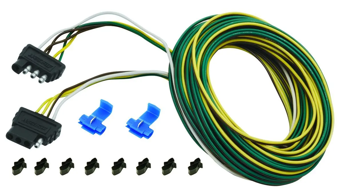 Wesbar 707104 30' Wishbone Trailer Wiring Harness Kit