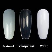 

Ballerine Tips 500pcs/bag Nail Coffin Tips Natural French Acrylic Artificial False Nails