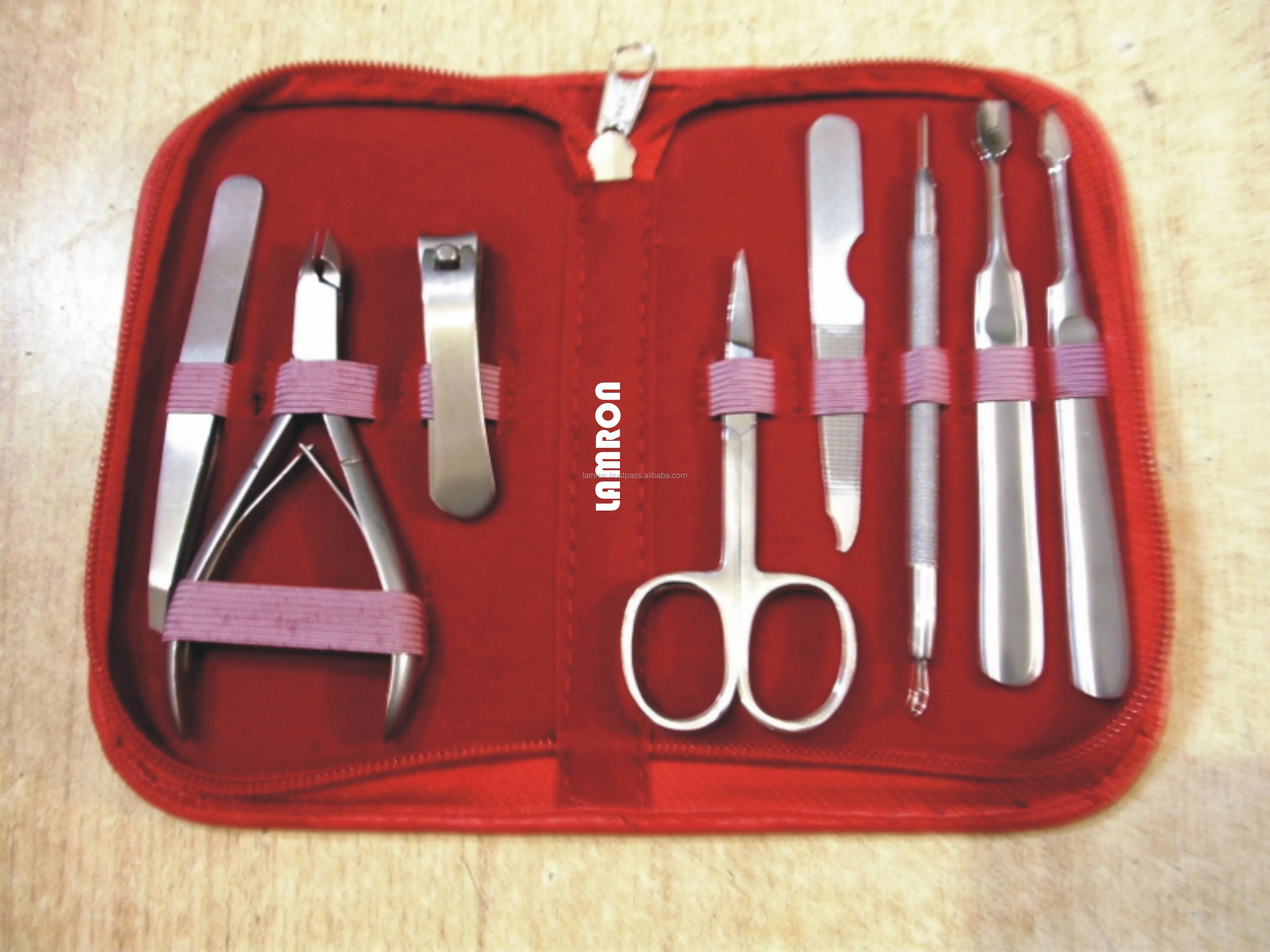 Manicure Beauty Tools Kit Including Nail Nippers,Scissors,Pushers,Files