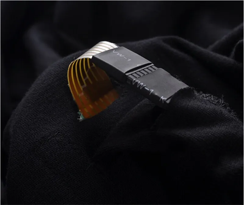 High Quality Sound Activated Light Up Flashing Equalizer El Led Tshirt