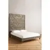 Indian Vintage and Antique Carved Solid Mango Wood High Quality Bed High Back