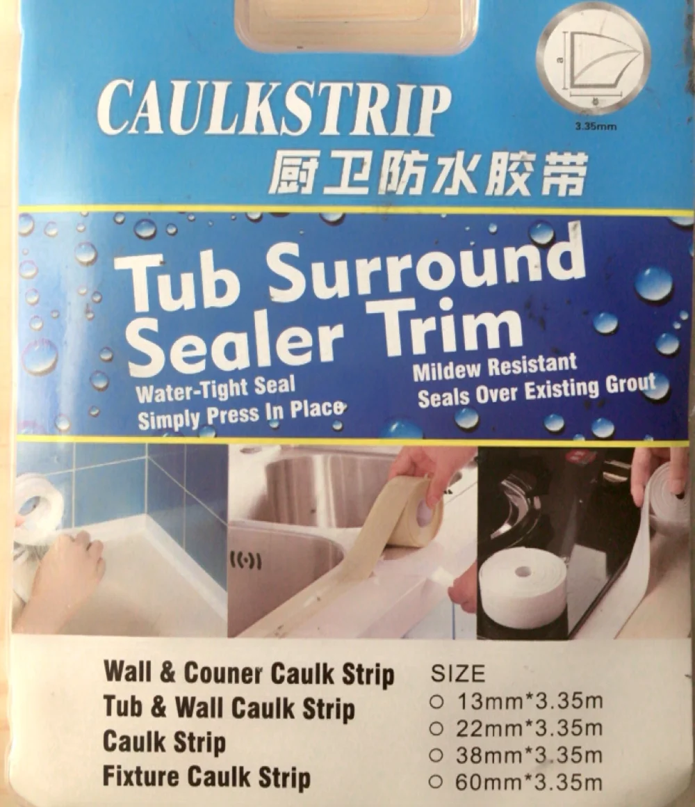 Caulk Strip Self Adhesive Bathtub Waterproof Sealing Tape Buy Caulk