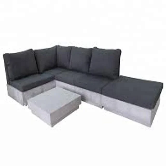 Fiberglass Cement Concrete Sofa Set Outdoor Garden Furniture Buy