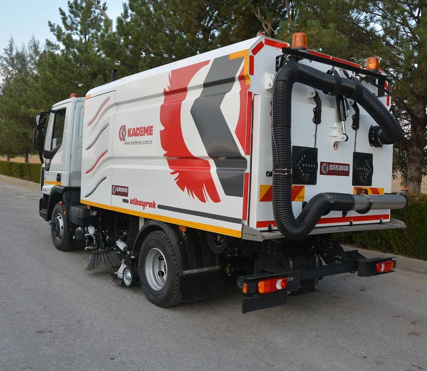 9 cbm truck mounted street sweeper - buy road sweeper,road