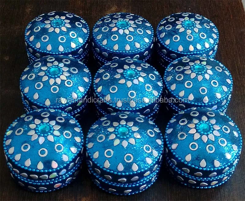 Lac Glitter Mirrored Trinket Jewelry Box Buy Lac Glitter Mirrored