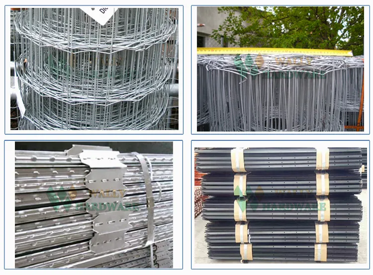 Corrosion Resistant Hinged Joint Fencing For Farm Forest Guard Wild Dog Hinged Joint Wire Field Fence Mesh