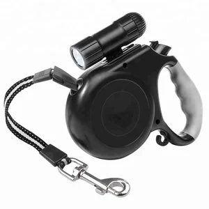 Image of High Quality Retractable Detachable Flashlight LED Dog Leash