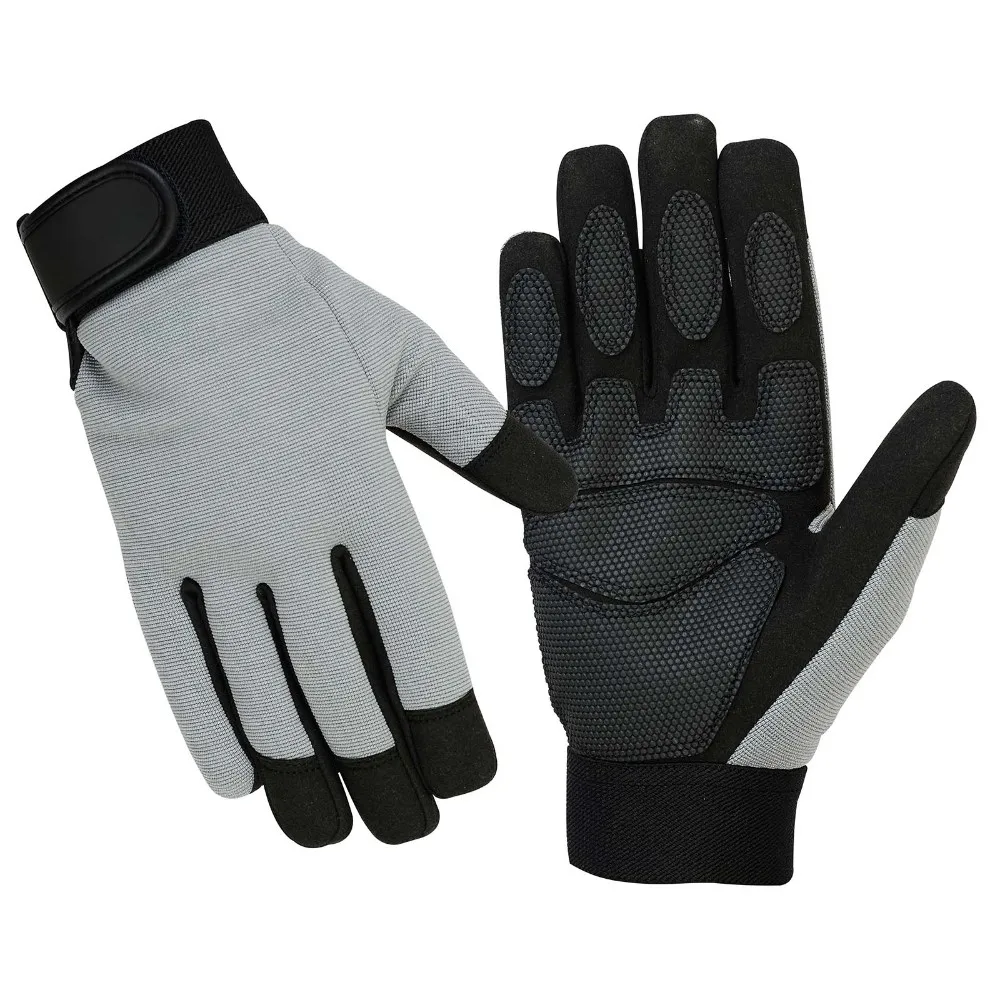 Safety Double Leather Palm Work Gloves - Buy Safety Work Gloves,Double ...