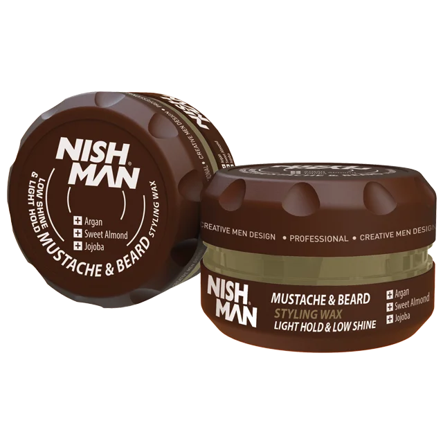 Nishman Professional Hair Styling Matte Clay Wax Keratin 100 Ml