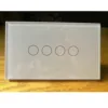 ZigBee US Standard Switch K6 Series for Smart Home Automation 4 Gang Switch