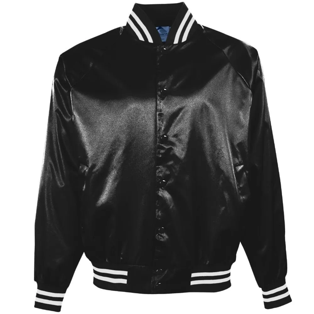 2021 Low Price Adults Silk Satin Varsity Jacket Fleece Varsity Jacket ...