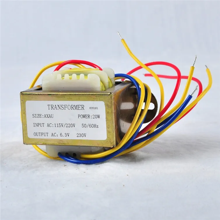 High Quality 20w 6.3v 115v Axau Tube Amp Power Ie Transformer - Buy ...