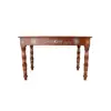 Handmade Mother Of Pearl Inlay Teak Wood Table Handicraft Furniture Table