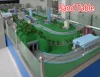 The sand table of demonstration simulator of traffic control