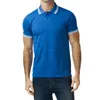 high quality pure colors pique mesh fabric polo shirt for men in stock 12 colors color blue and good looking polo t shirts mens