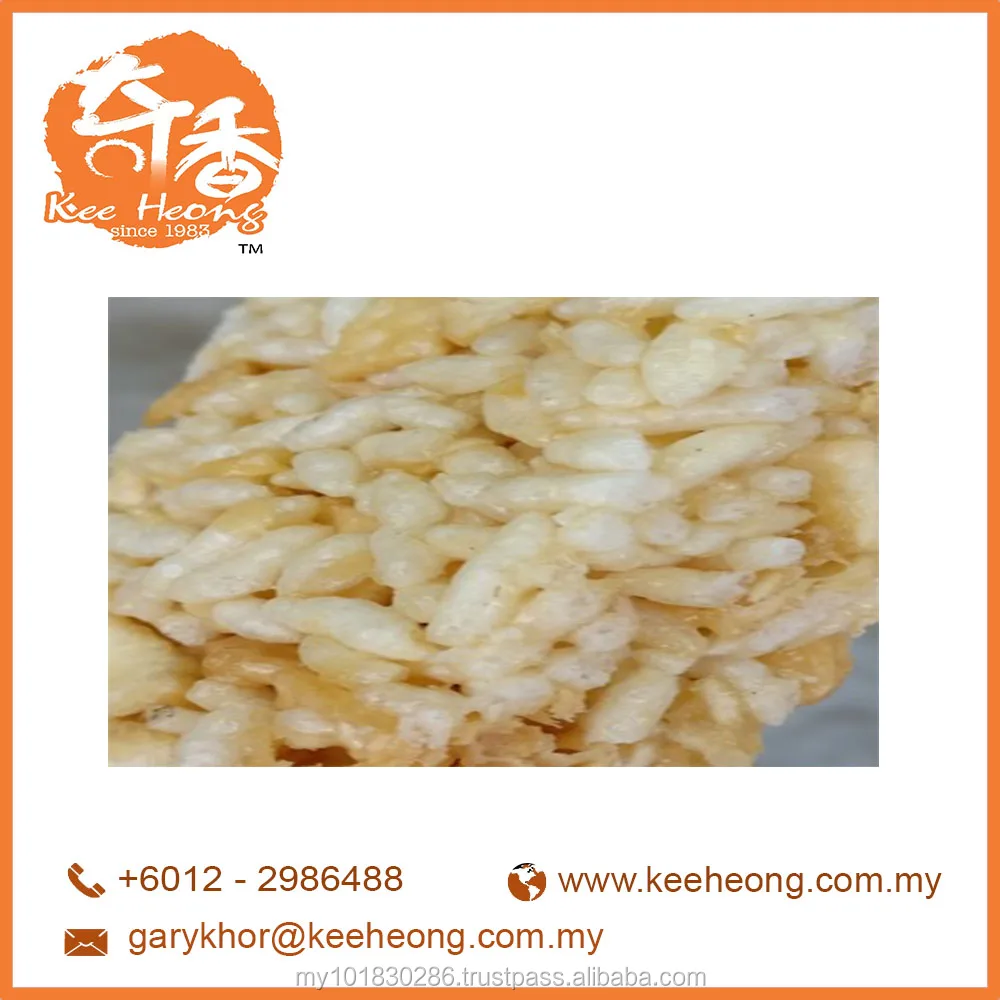 
Kee Heong Puffed Rice Honeycomb Cookies Biscuit with Halal Certified from Malaysia 