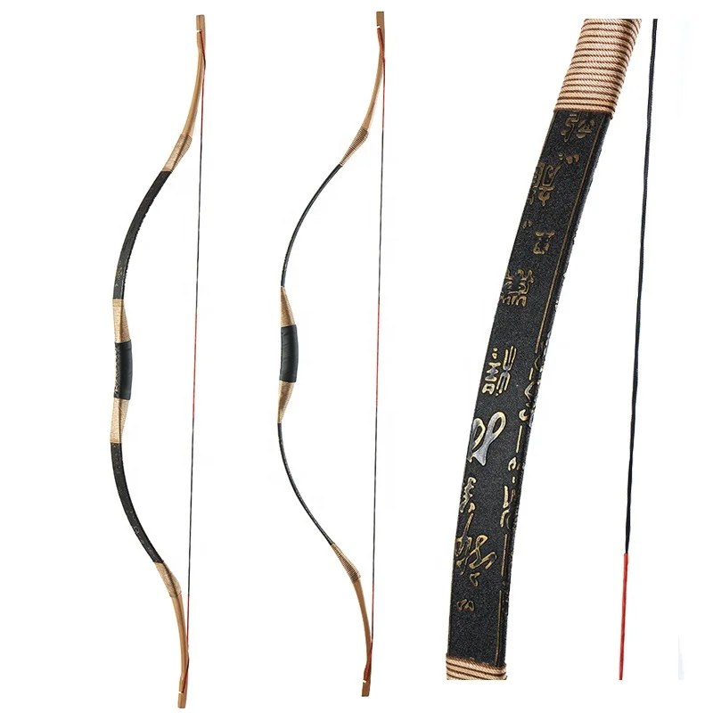 

TopArchery wooden bow and arrow supplier new arrival traditional archery hunting recurve bow for sale, As picture