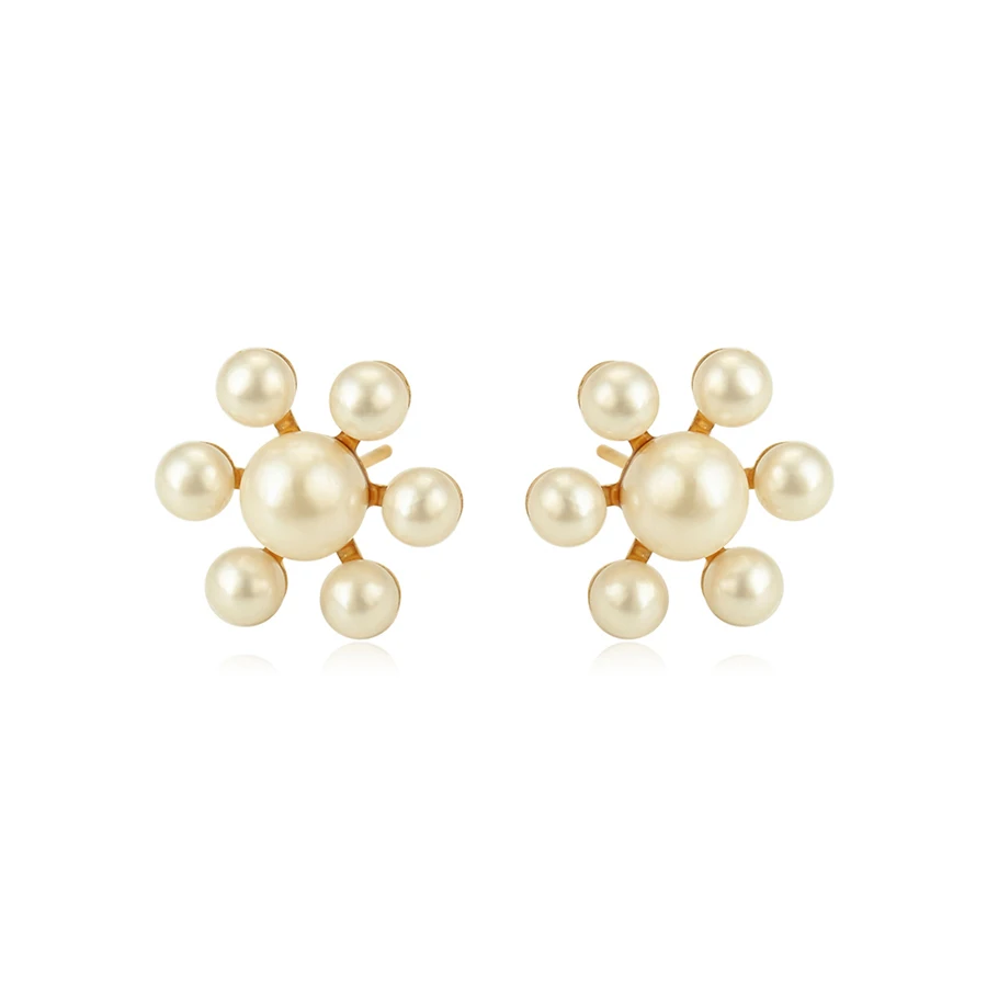 

E- 859 xuping Jewelry 24K gold color new fashion plastic bead earring for women