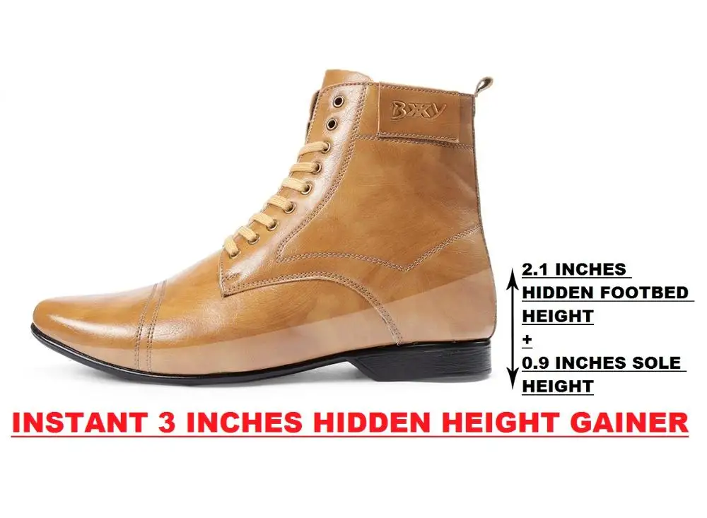 
Height Increasing Elevator Men`s Boots 