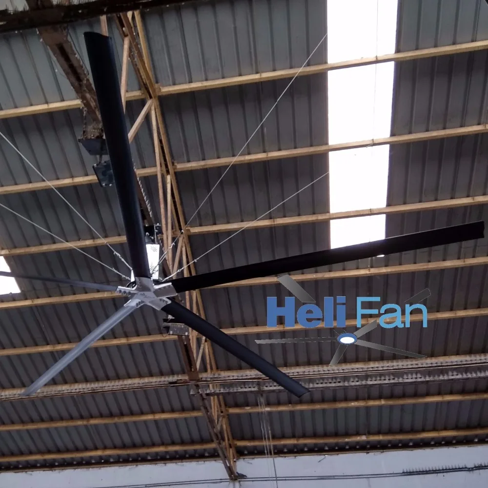 Best Hvls Fans With 6 Nos Of Extruded Cambered Airfoil Blades