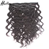 Hot products 100% Cheaper Indian remi clip in hair