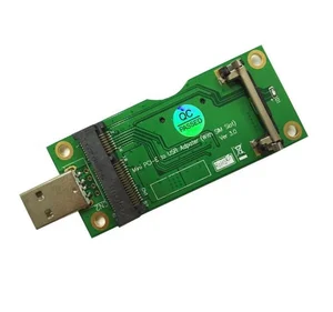 Taidacent Mini PCI E to USB Adapter SIM Slot