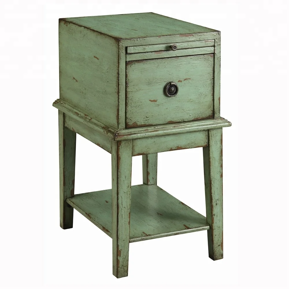 Reclaimed Wood Decorative Olive Green End Table At Whole Reclaimed Wood Decorative Olive Green End Table At Whole Price