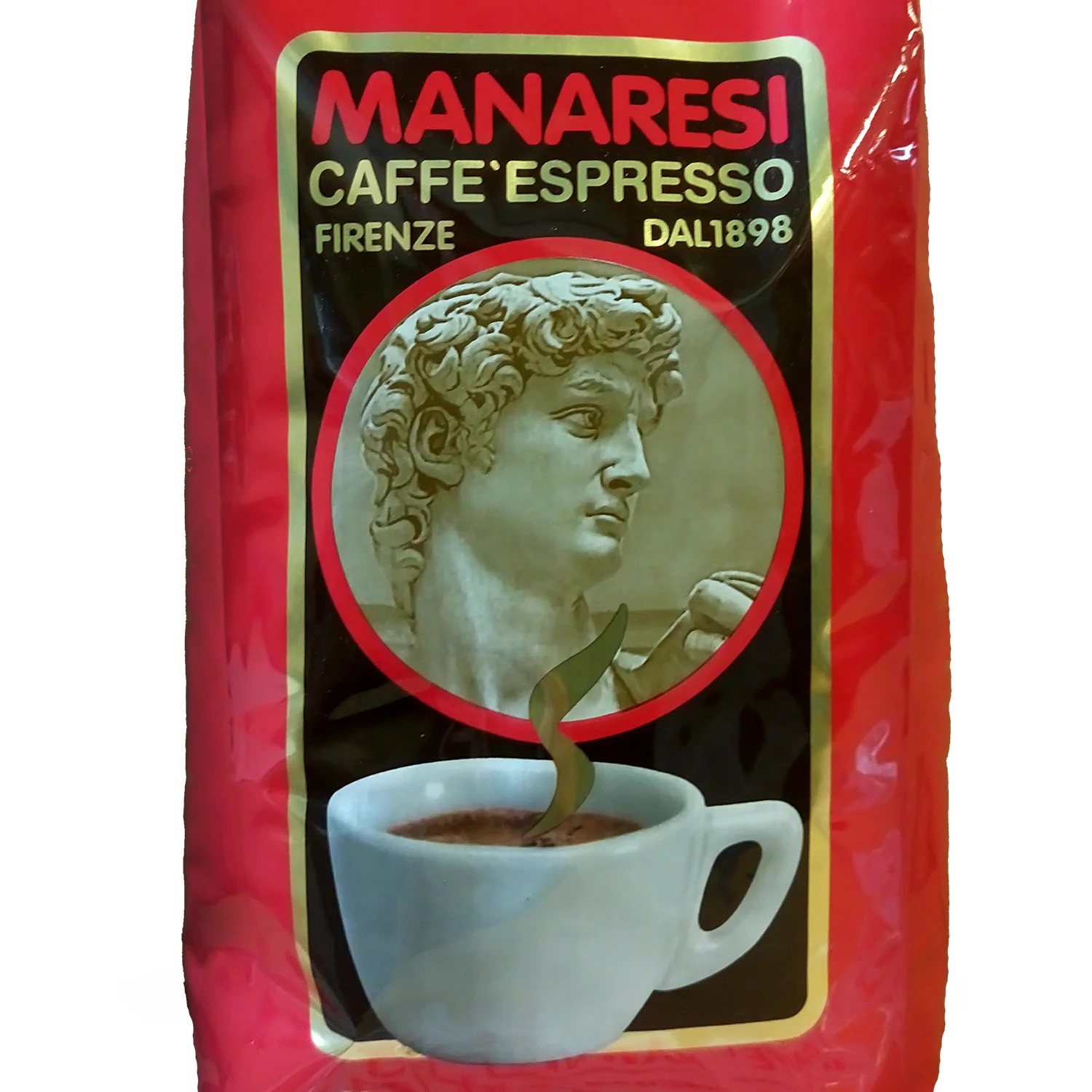 
Classic Italian espresso arabica whole bean coffee packing Made in Italy manaresi ground black caffe 