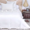 Moroccan Blanket, Handwoven on Traditional Wooden Looms with Pure Wool