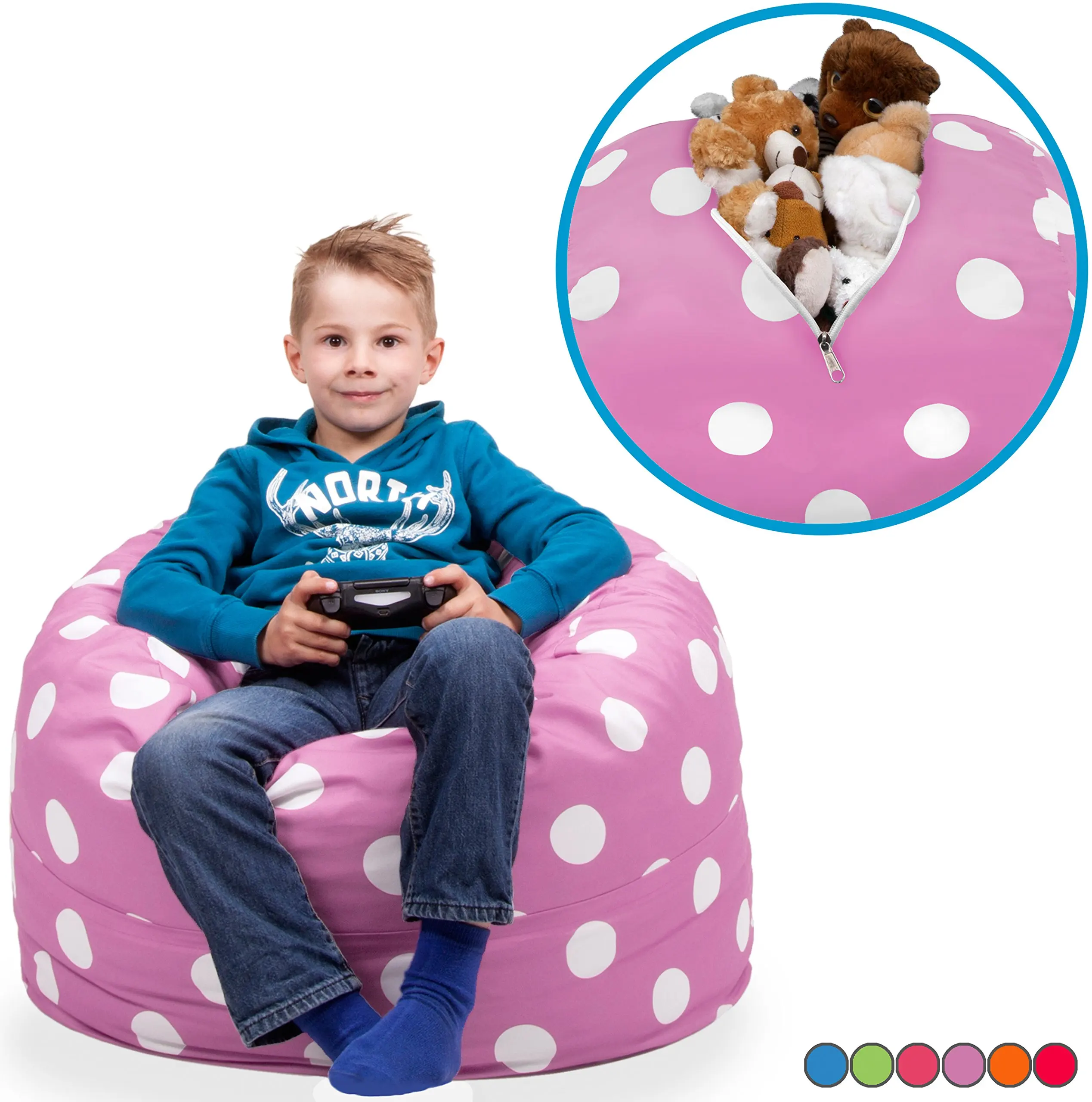 stuffy storage bean bag