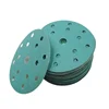 48 Paper Sanding Discs Green Diameter 150 mm Grain Each 8 x 2000/1500/1200 1000/800/400 15 Hole for Eccentric Sanders Set