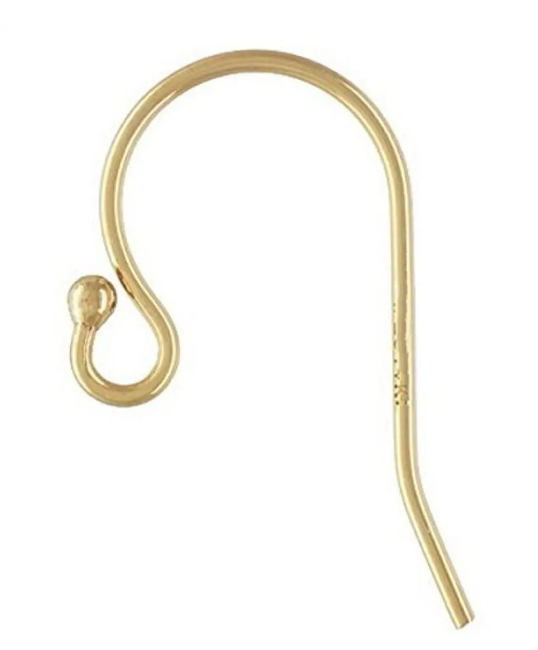 50Pcs 925 Sterling Silver Diy Earring Hooks Ball Jewelry Accessory Ear Wire KW