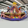 Cheap inflatable fun city,inflatable little builder fun city, inflatable funland for kids for sale