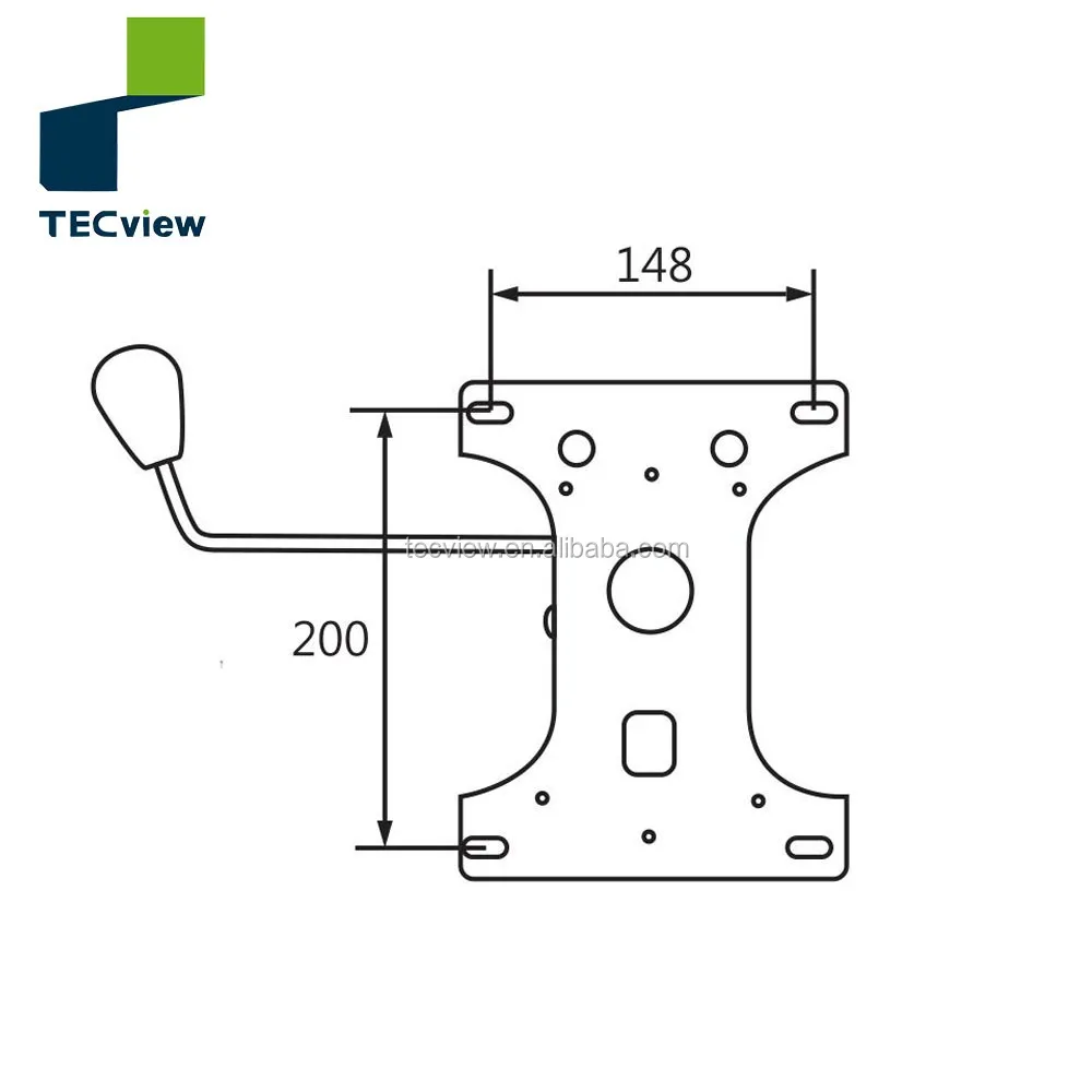 Pressure Tilted Swivel Locking Safety Function Recliner Chair Mechanism