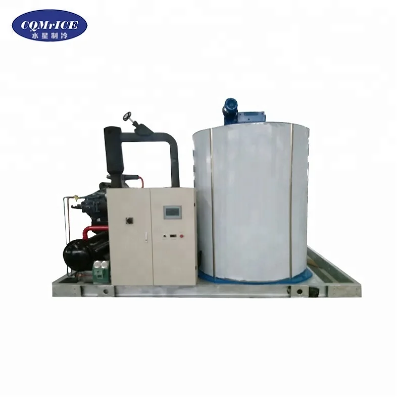 
600 kg per day ice cube machine ac evaporator coil evaporator condenser unit price 