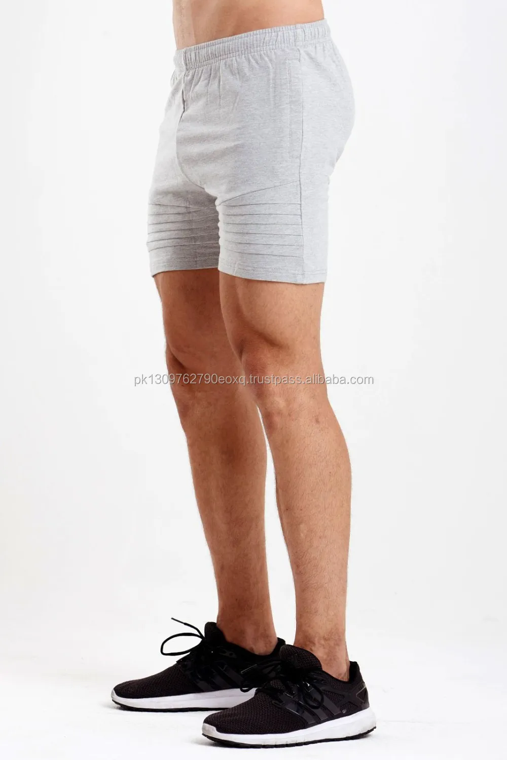 mens white sweat shorts