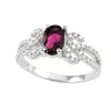 Aristocratic women jewelry natural pink tourmaline gemstone 925 sterling silver prong setting exporter