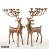 New Copper Finishes Christmas Reindeer Candle Holder Set of 2