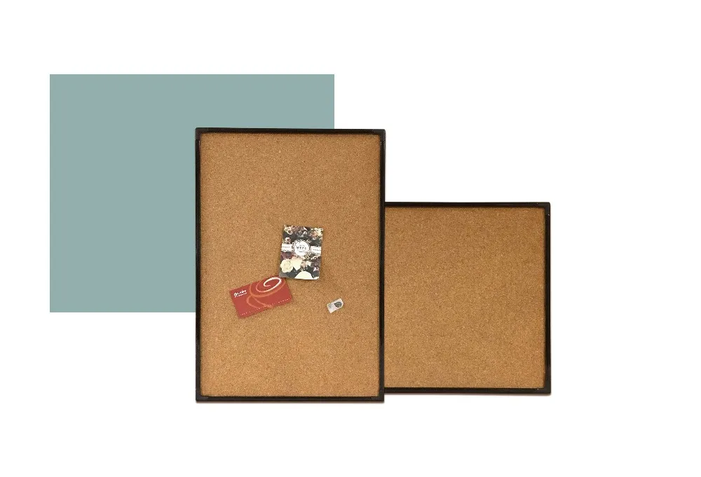 High Quality Cork Bulletin Board With Aluminum Frame & Plastic Corner