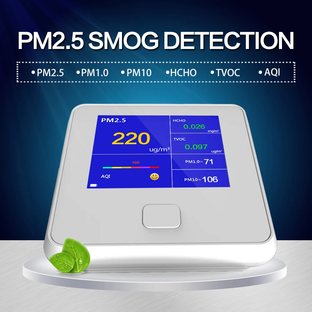 Indoor Air Quality Monitor Accurate Formaldehyde(hcho) Detector Tvoc
